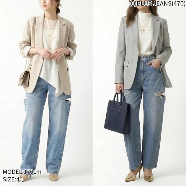 Maison Margiela（メゾンマルジェラ） パンツ スラッシュディテール 