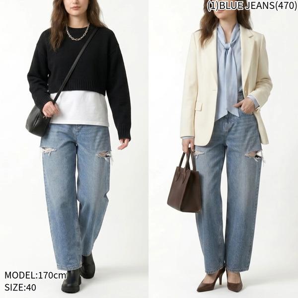 Maison Margiela（メゾンマルジェラ） パンツ スラッシュディテール 