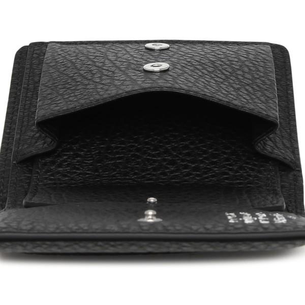 メゾンマルジェラ 二つ折り財布 ミニ財布 ブラック メンズ レディース Maison Margiela S56UI0140 P4455 T8013の画像