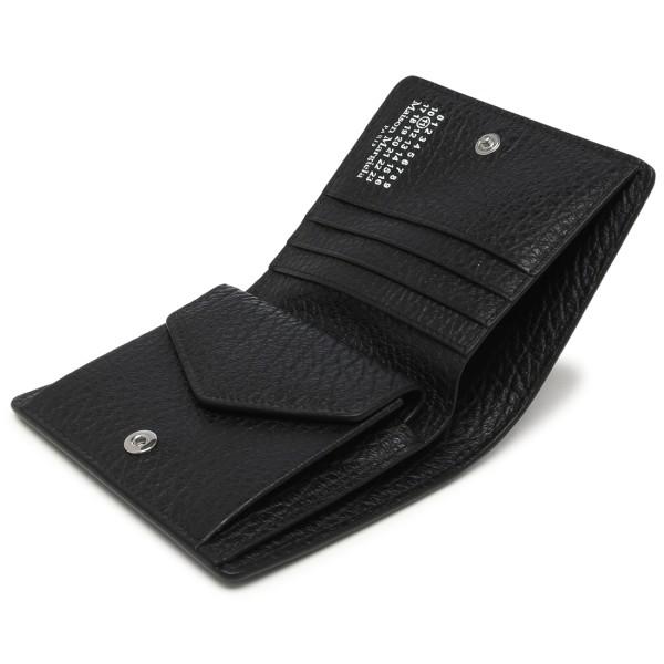 Maison Margiela（メゾンマルジェラ） 二つ折り財布 ミニ財布 ブラック