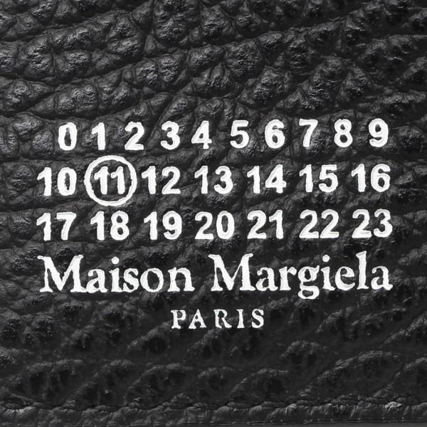 メゾンマルジェラ 二つ折り財布 ミニ財布 ブラック メンズ レディース Maison Margiela S56UI0140 P4455 T8013の画像
