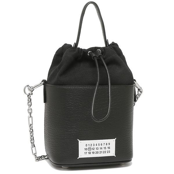 メゾンマルジェラ ショルダーバッグ ハンドバッグ 2WAY バケットバッグ ブラック レディース Maison Margiela S61WG0035 P4348 T8013の画像