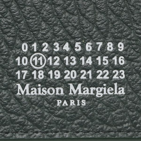 メゾンマルジェラ 二つ折り財布 フリップフラップ ミニ財布 グリーン メンズ レディース Maison Margiela SA1UI0023 P4455 T7162の画像