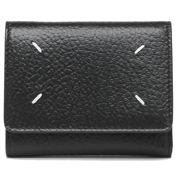 Maison Margiela（メゾンマルジェラ） 三つ折り財布 ミニ財布 ブラック