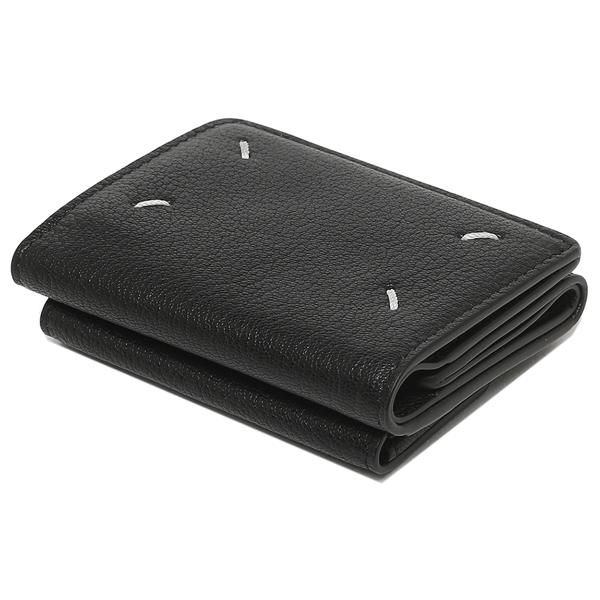 maison margiela 三つ折財布 ブラック ☆送料関税込☆Maison Margiela 三つ折り財布 ☆大人気