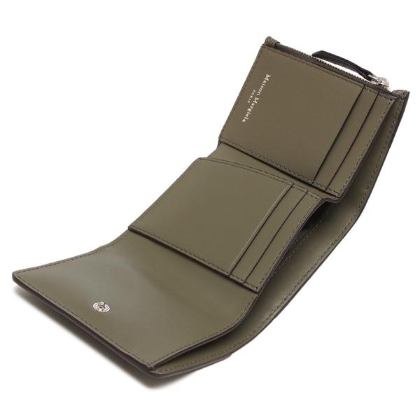 Maison Margiela メゾンマルジェラ 三つ折り財布 カーキグリーン