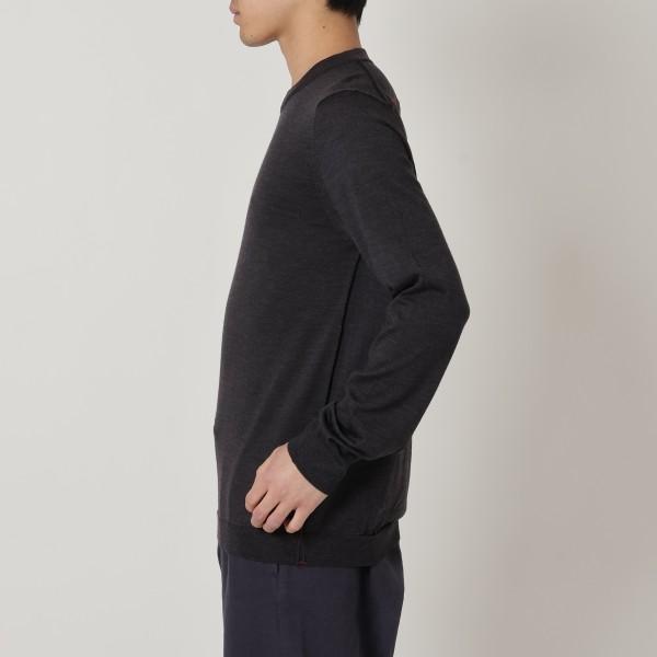maison margiela archive ニット ss Maison Margiela 21AW Stitched-on オーバーサイズ ウールニット