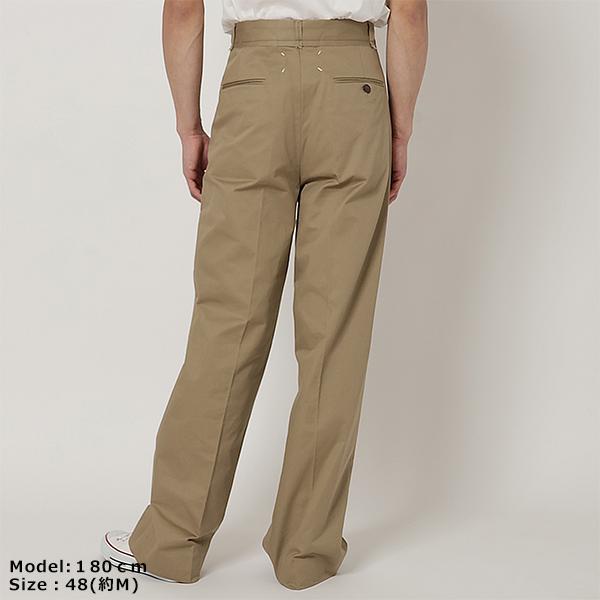 Maison Margiela メゾンマルジェラ パンツ スラックス コットン Maison Margiela メゾンマルジェラ パンツ スラックス コットン