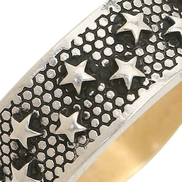 Maison Margiela シルバーリング 星形スタッズ Maison Margiela シルバーリング 星形スタッズ