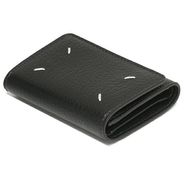 ⭐️正規品⭐️美品 Margiela メゾンマルジェラ 三つ折り財布 ブラック Maison Margiela 並行輸入 メゾン マルジェラ MAISON MARGIELA 3