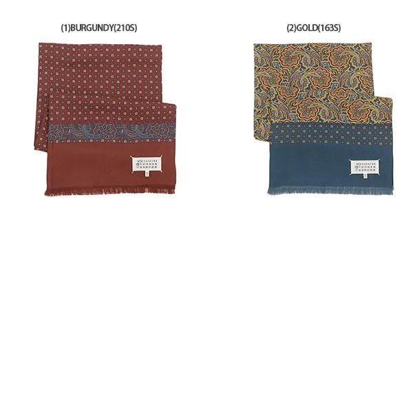 正規品メゾンマルジェラ　大判スカーフ メゾン マルジェラ MAISON MARGIELA スカーフ ストール ボルドー