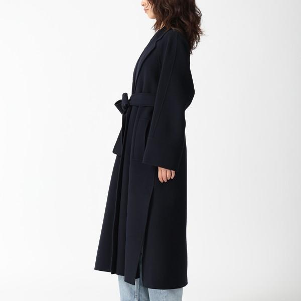 MAX MARA マックスマーラ コート ステンカラー ネイビー 紺 イタリア製 MAX MARA マックスマーラ コート ステンカラー ネイビー 紺 イタリア製