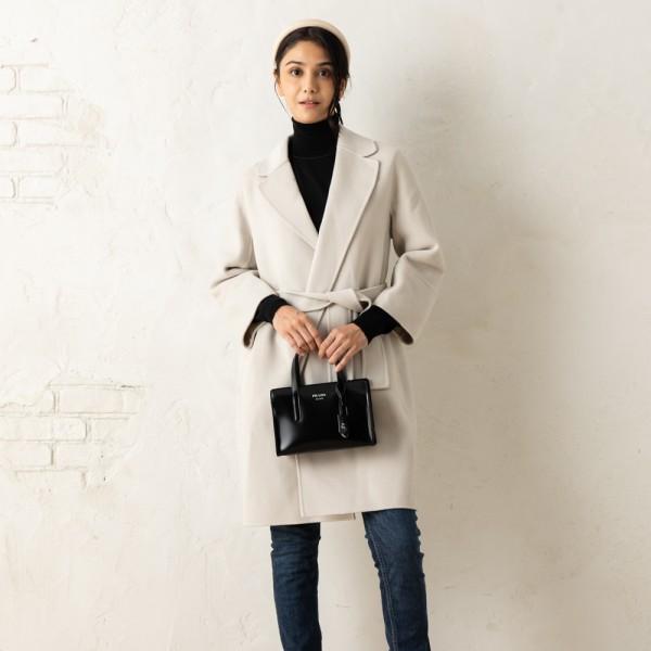 白タグ✨マックスマーラ ステンカラーコート スプリング ロング ベージュ42 Max Mara（マックスマーラ） コート アロナ S Max Mara ベージュ