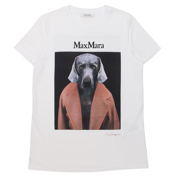 Max Mara マックスマーラ Tシャツ カットソー チプリア ホワイト Max Mara マックスマーラ Tシャツ カットソー チプリア ホワイト