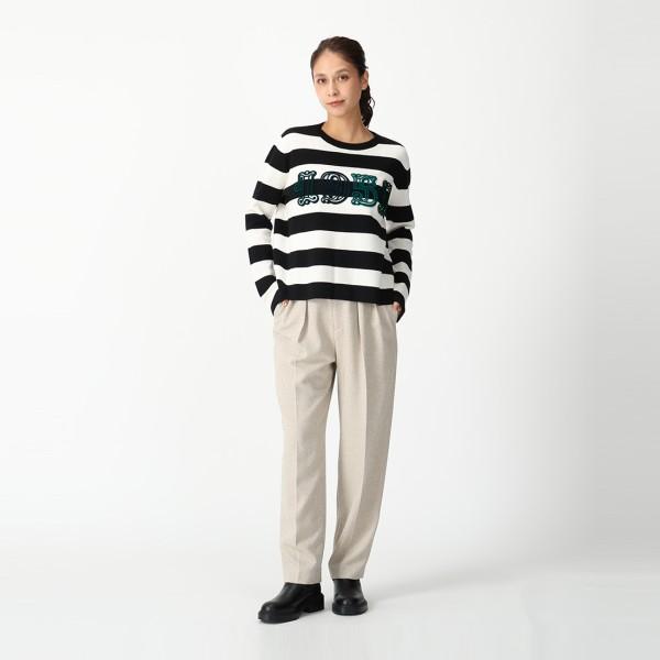 マックスマーラ ニット セーター ヴィテルボ レディース Max Mara 2521366091600 VITERBO ボーダーの画像