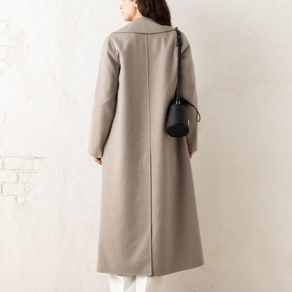 Max Mara マックスマーラ コート ポルド ベルト付き ベージュ Max Mara マックスマーラ コート ポルド ベルト付き ベージュ