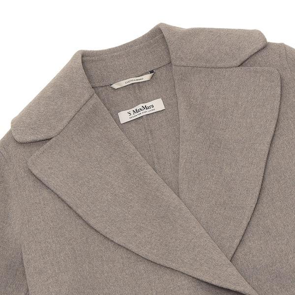 Max Mara マックスマーラ コート ポルド ベルト付き ベージュ Max Mara マックスマーラ コート ポルド ベルト付き ベージュ