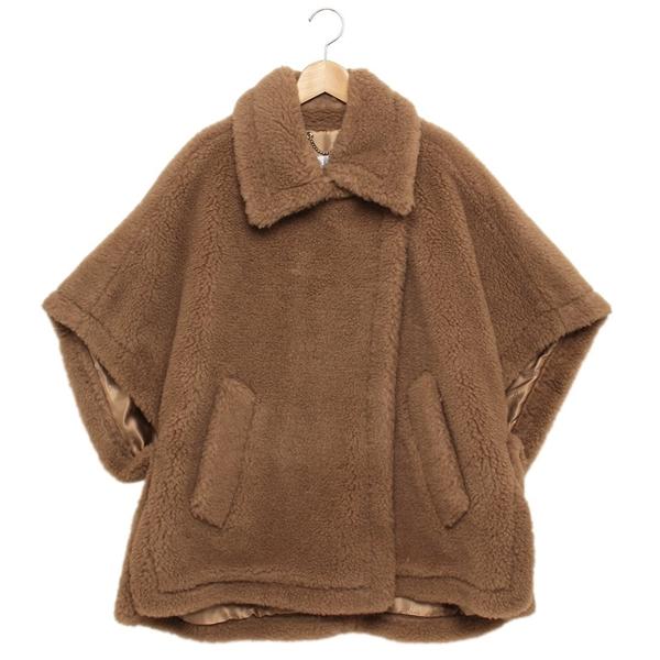 断捨離中　テディベア　ポンチョ・ケープコート　マックスマーラ Max Mara マックスマーラ ケープ コート テベ テディベア