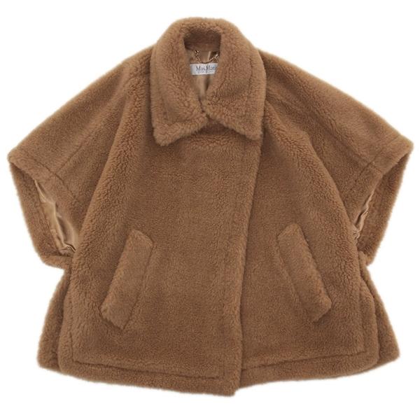 Max Mara マックスマーラ ケープ コート テベ テディベア ポンチョ