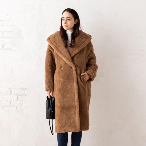 Max Mara（マックスマーラ） コート テディ ブラウン レディース Max
