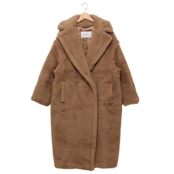 ☺︎Max Maraマックスマーラ テディベア カーキブラウンXS XS MAX MARA TEDDY テディ ロングコート カーキ 2022AW MaxMara