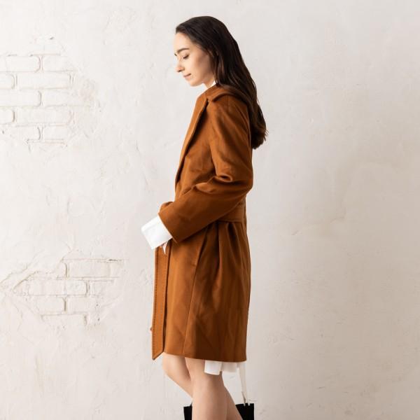 マックスマーラ コート タイガー Max Mara Studio ブラウン レディース Max Mara 2426016091600 056の画像