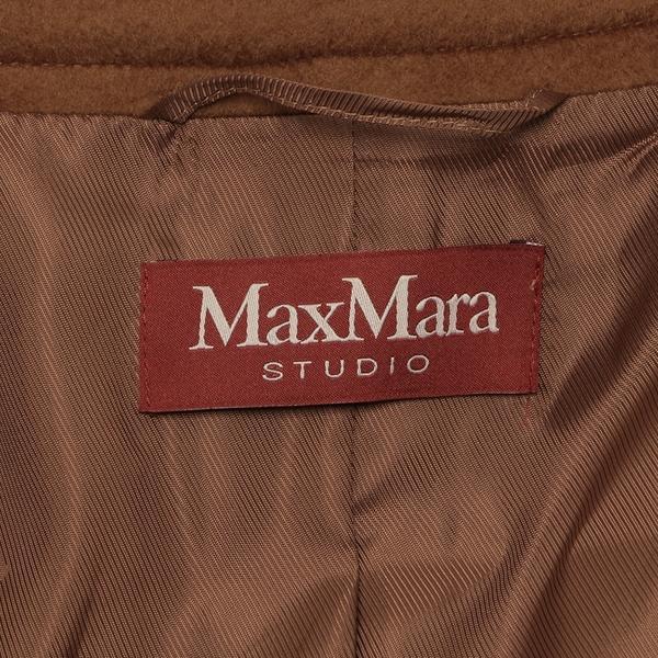 マックスマーラ コート タイガー Max Mara Studio ブラウン レディース Max Mara 2426016091600 056の画像