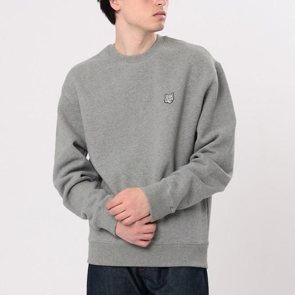 MAISON KITSUNE メゾンキツネ スウェット グレー メンズ MM00316