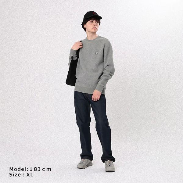 メゾンキツネ グレー スウェット【限定価格 】 MAISON KITSUNE メゾンキツネ スウェット グレー メンズ LM00301