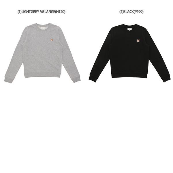 メゾンキツネ スウェット フォックスヘッド パッチ レディース MAISON KITSUNE LW00302 KM0001 FOX HEAD PATCH REGULAR SWEATSHIRT_3