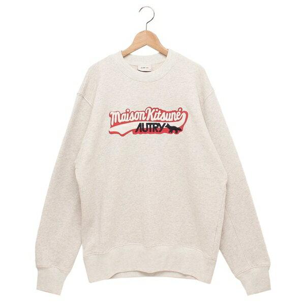 メゾンキツネ スウェット AUTRY オートリー コラボ グレー メンズ レディース ユニセックス MAISON KITSUNE SWPX MK1M_5