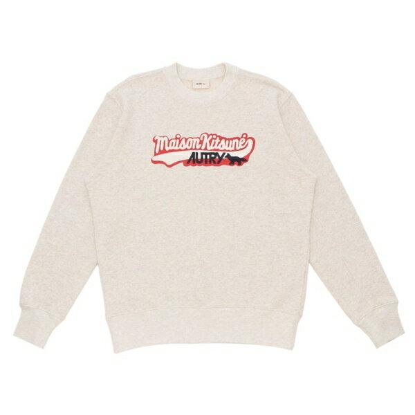メゾンキツネ スウェット AUTRY オートリー コラボ グレー メンズ レディース ユニセックス MAISON KITSUNE SWPX MK1M_9