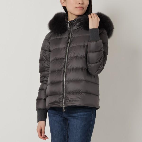 美品 MOORER PEGASO ショートダウンジャケット ペガソ38