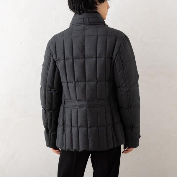 ムーレー ダウンジャケット コート シーロ グレー メンズ MOORER SIRO L U0022 MOORER（ムーレー） ダウンジャケット コート シーロ グレー メンズ