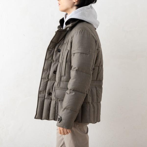 MOORER（ムーレー） ダウンジャケット コート シーロ ベージュ メンズ