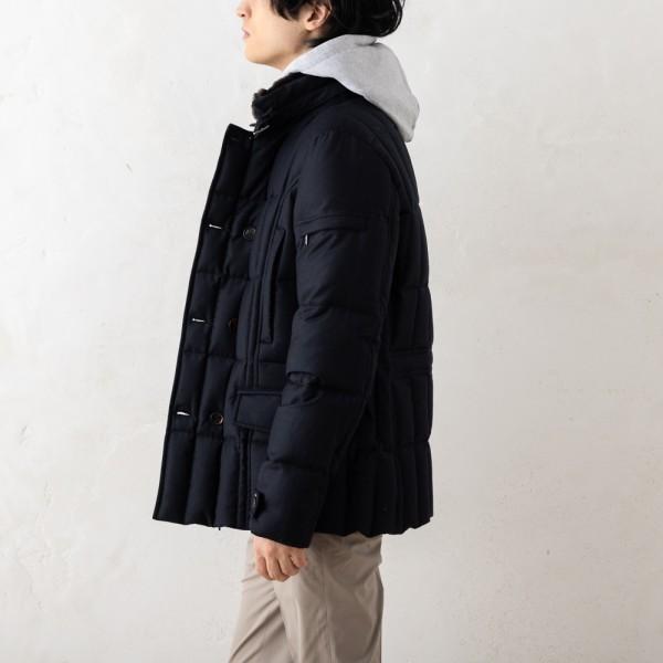 MOORER（ムーレー） ダウンジャケット コート シーロ ブルー メンズ