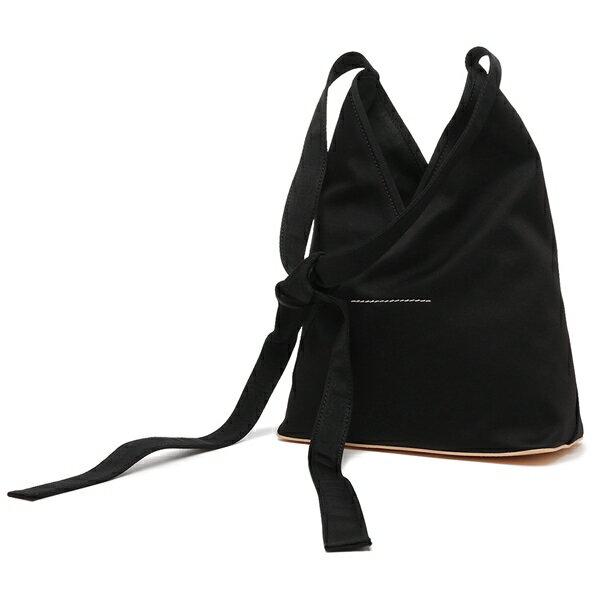 Maison Margiela ブラック ショルダーバッグ MM6 エムエムシックス メゾン マルジェラ MAISON MARGIELA
