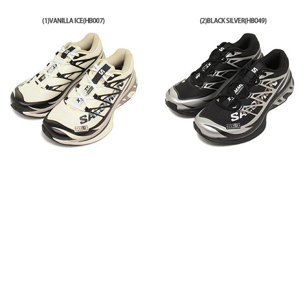 エムエムシックス メゾンマルジェラ スニーカー SALOMON XT サロモン コラボ メンズ MM6 Maison Margiela SH1WS0020 P6303 XT メッシュ 厚底の画像