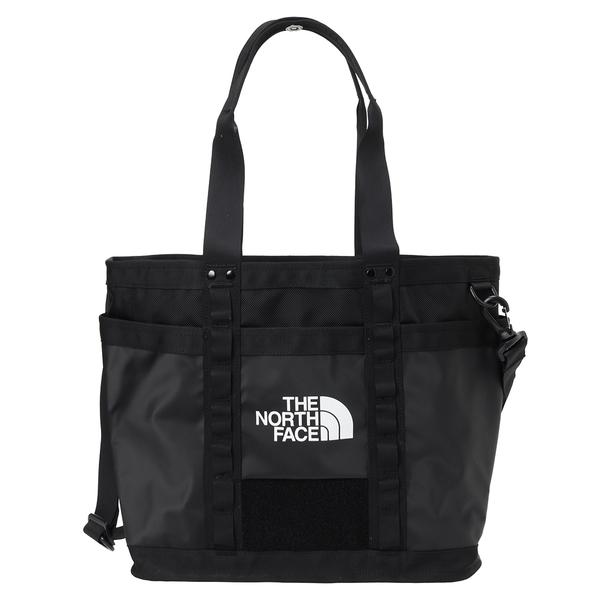 ザノースフェイス トートバッグ エクスプローラー ユーティリティー トート ブラック メンズ レディース THE NORTH FACE NF0A3KZU 53Rの画像