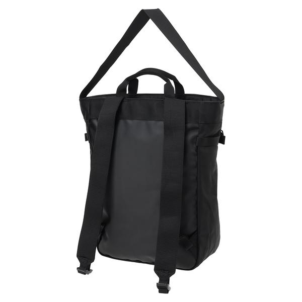 ザノースフェイス トートバッグ リュック ベース キャンプ トート 2WAY ブラック メンズ レディース THE NORTH FACE NF0A8BK7 KX7の画像
