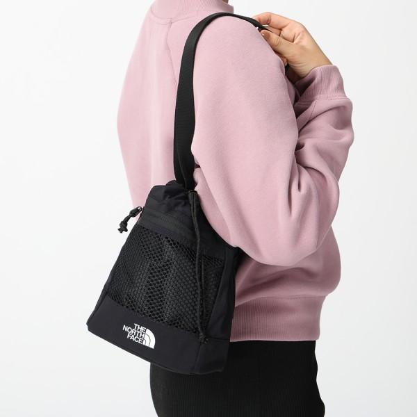 ザノースフェイス THE NORTH FACE ショルダーバッグ ホワイトレーベル 韓国ライン バケットバッグ ブラック メンズ レディース NN2PR14Jの画像
