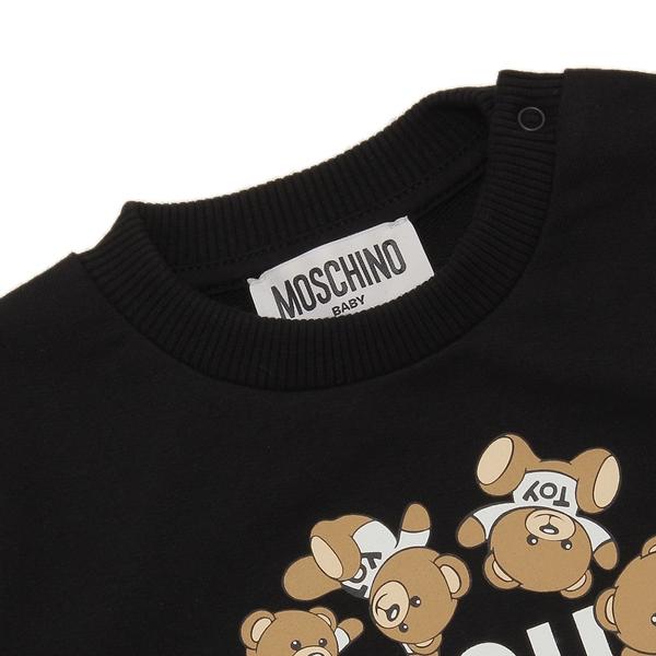 MOSCHINO モスキーノ 子供服 スウェット ブラック キッズ MZF04Q MOSCHINO モスキーノ 子供服 スウェット ブラック キッズ MZF04Q