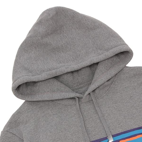パタゴニア パーカー フーディー PATAGONIA P-6 ロゴ アップライザル フーディ スウェット フリース グレー メンズ レディース 39622 GLH patagonia（パタゴニア） パーカー フーディー PATAGONIA P-6 ロゴ