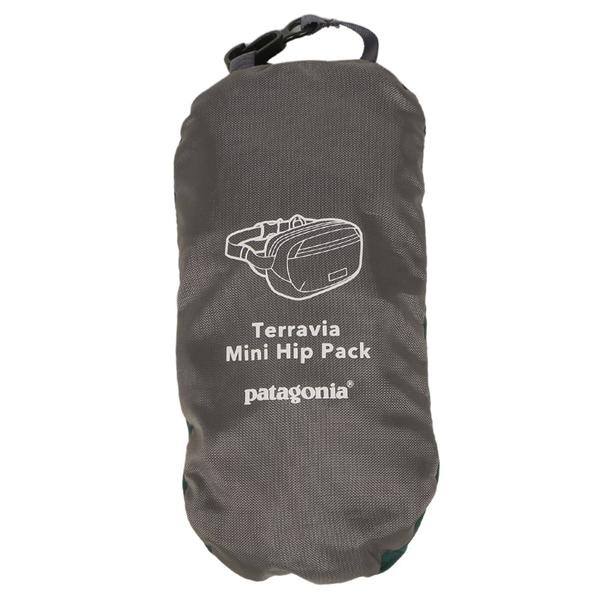 美品 patagonia テラヴィア ヒップ パック 5L グレー ユニ