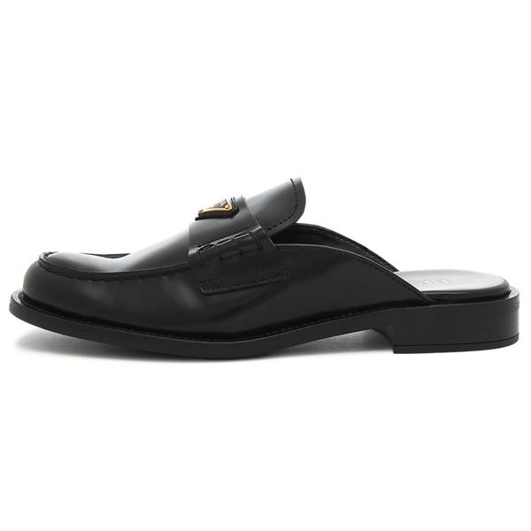 ✨️未使用✨️プラダ PRADA サンダル ミュール 22.5cm相当 PRADA（プラダ） サンダル ミュール ブラック レディース PRADA 1D030O
