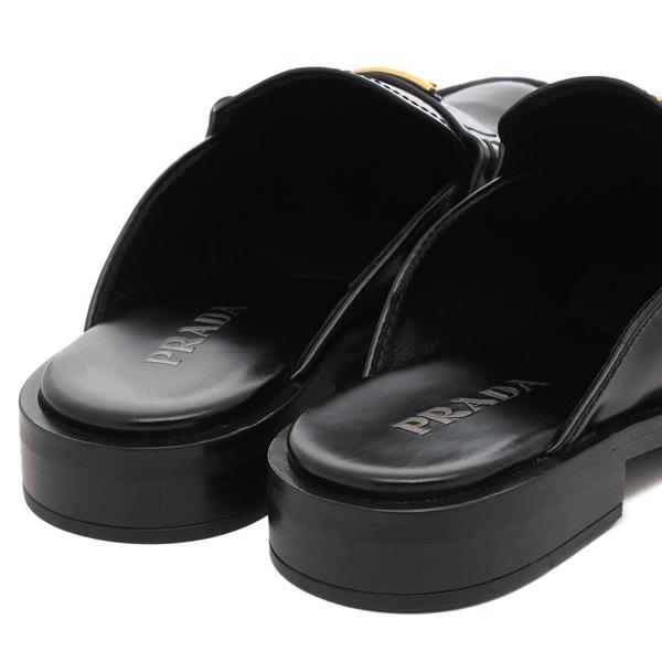 PRADA（プラダ） サンダル ミュール ブラック レディース PRADA 1D030O