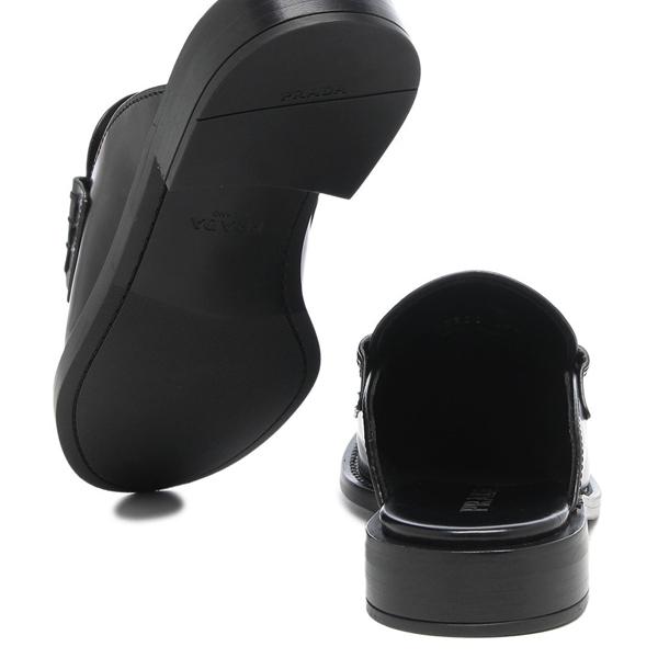 PRADA（プラダ） サンダル ミュール ブラック レディース PRADA 1D030O