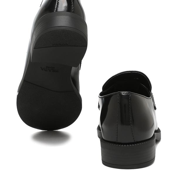 PRADA プラダ ローファー オックスフォード ブラッシュドレザー