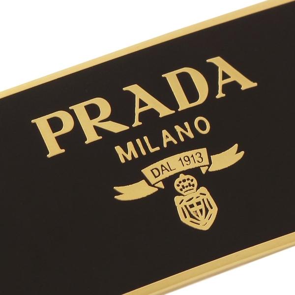 プラダ ヘアアクセサリー ヘアクリップ ブラック レディース PRADA 1IF022 2BA6 F0632の画像