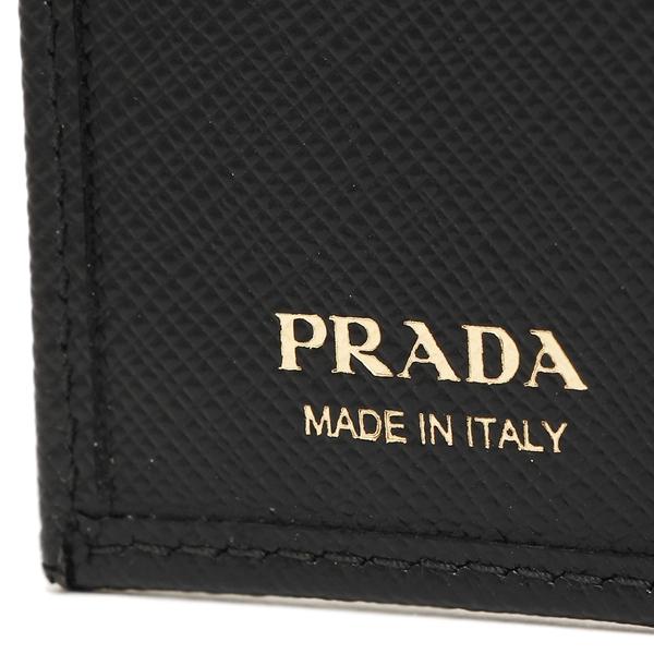 PRADA プラダ 折財布 レディース 1MV204 QWA F0002 ブラック PRADA プラダ 折財布 レディース 1MV204 QWA F0002 ブラック